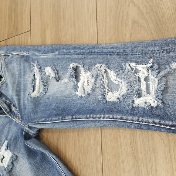 Super stretch womans jegging crop jeans - Picture 2 of 7